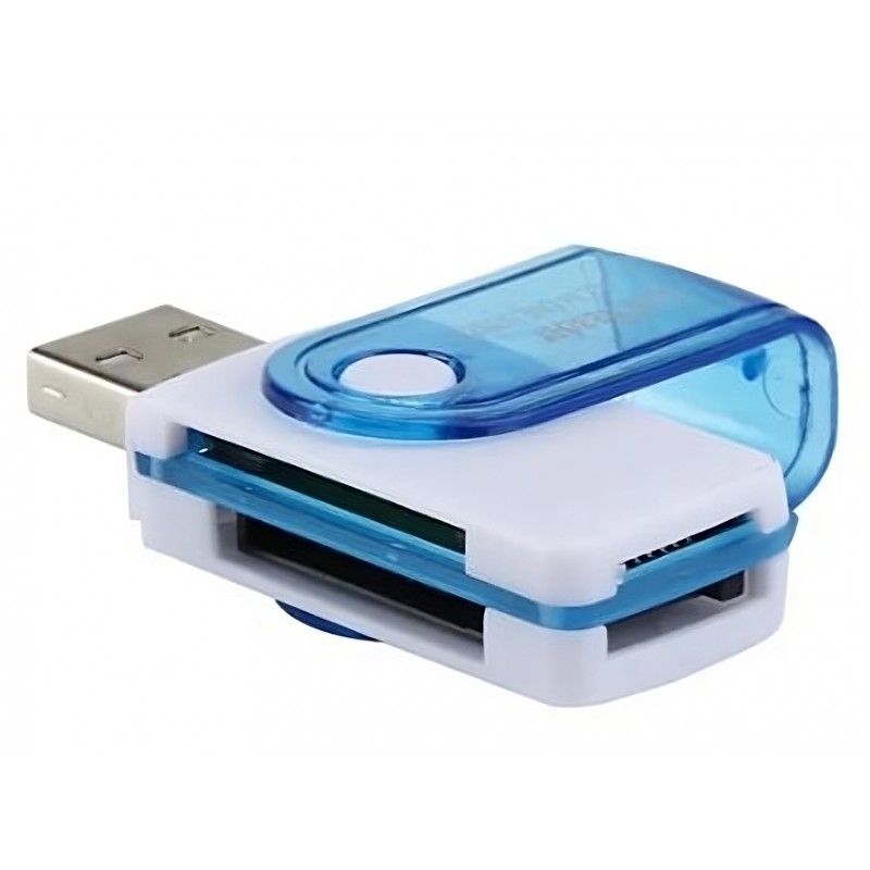 LECTOR DE MEMORIAS CARD READER 32 EN 1 USB 2.0