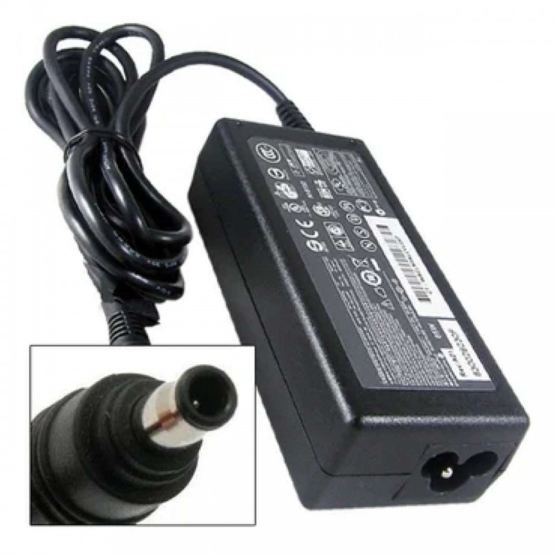 CARGADOR NOTEBOOK SAMSUNG 19V 3.16A 5.5MM x 3.0MM 65W ALTERNATIVO