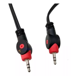 Cable stereo ficha miniplug...