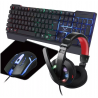 Combo gamer 4 en 1 Wesdar Chiropter KM6