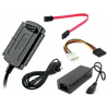Adaptador USB a SATA IDE 2.0 3.5" 2.5" Noga He2020