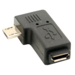 ADAPTADOR MICROUSB L 90 grados