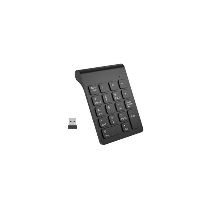 TECLADO NUMERICO INALAMBRICO 2.4GHZ N-K01S