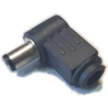 Ficha DC plug 90° 5.5 x 2.5 x 9.5 mm