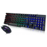 KIT teclado + mouse gamer RGB Megalite