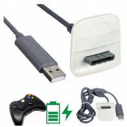 Cable cargador joystick XBOX 360 a USB 1MT