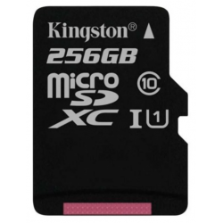 MEMORIA MICRO SD 256 GB CLASE 10 KINGSTON CANVAS SELECT PLUS