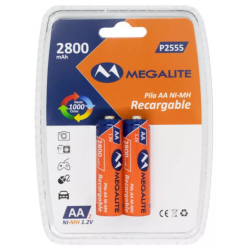 PILA AA recargable 2800 mAh...