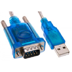 Cable USB a serie DB9 macho