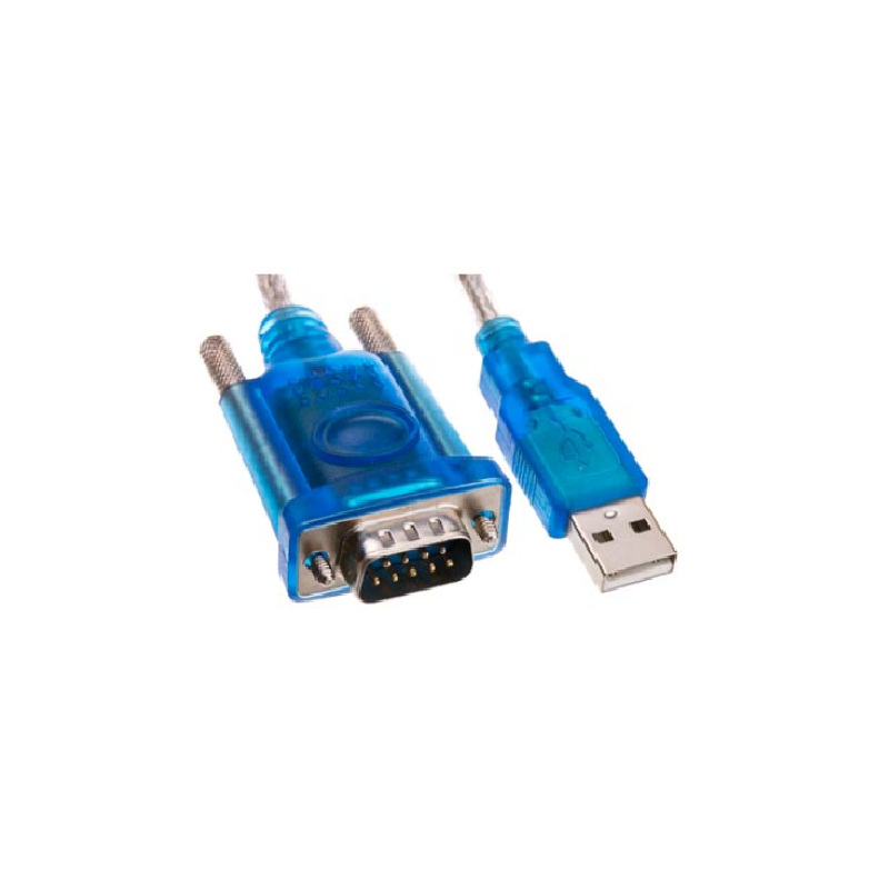 Cable USB a serie DB9 macho