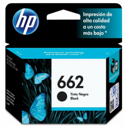 Cartucho HP 662 black