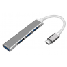 HUB USB-C 4 puertos USB-A Netmak