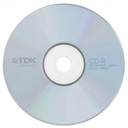 CD-R 52X TDK por unidad