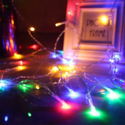 Luces LED navidad colores...