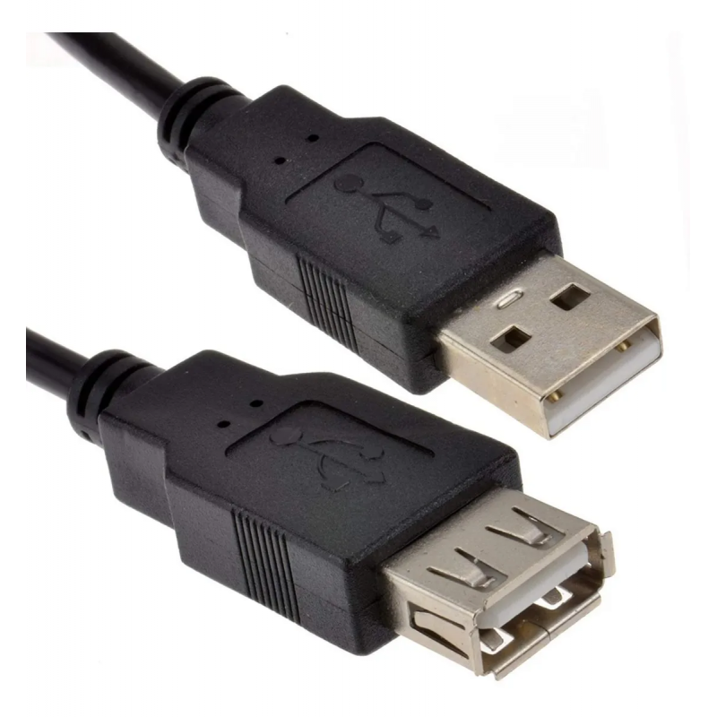 Cable USB macho A a USB hembra A 2.0 metros Megalite